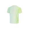 Li-Ning Running Series Gradient Round Neck Pullover Quick-Dry Breathable Short Sleeve T-Shirt Men Tops Cool-Green Fluorescent-Yellow ATSU191-3