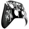 custom front housing shell for Xbox Series featuring a heavy cover faceplate for Xbox Series and Xbox Core not eXtremeRate's X/S, horror-inspired
