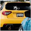 J480# Adorable Cartoon Panda Sticker On The Car Vinyl Decal Waterproof Decoration Car Stickers