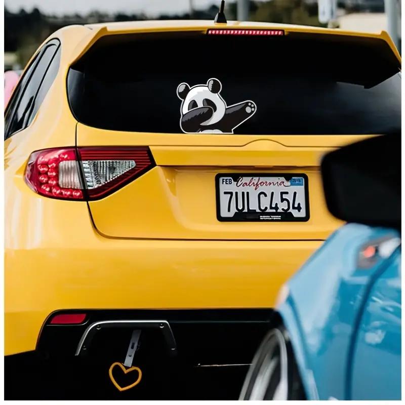 J480# Adorable Cartoon Panda Sticker On The Car Vinyl Decal Waterproof Decoration Car Stickers