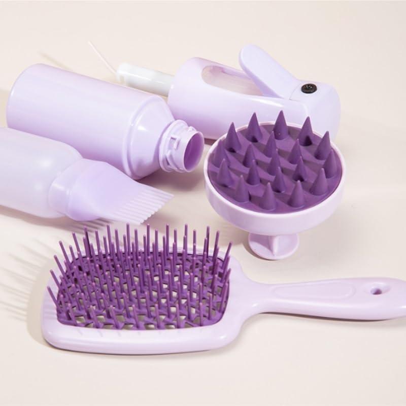 Hair Washing Hollowed Out Comb Care Set
