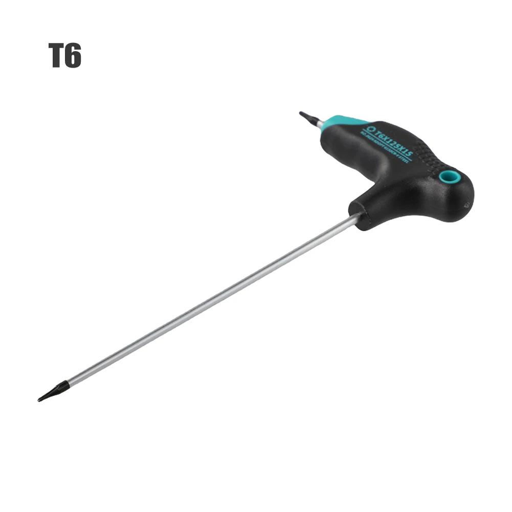 Double Headed Screwdriver Screwdriver T-shaped Screwdriver T Type Chromium Vanadium Steel Double Head Line Repair