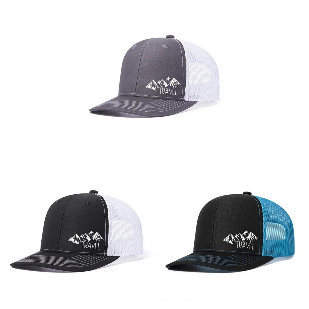 Adult Baseball Cap With Mesh Panels And Sun Protection For Casual Wear
