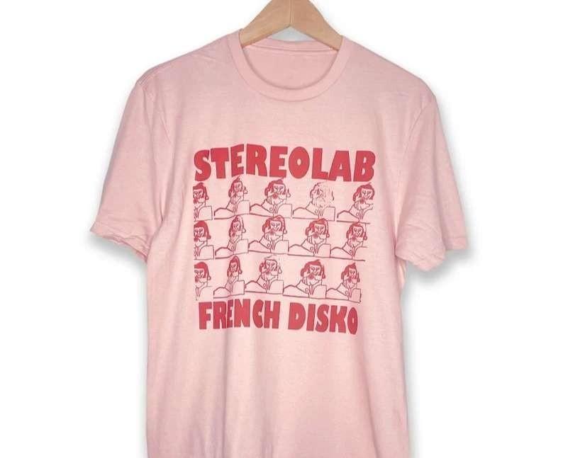 Unisex Rare Stereolab French Disko Short Sleeve Tee All Sizes NZ571 XXXL
