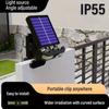 Waterproof Solar Clip Light White Light/Warm Light Super Bright LED Wall Light Easy To Install Adjustable Angle