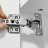 Standard Cold Rolled Steel Cabinet Door Hinge Full Overlay Soft Closing Hydraulic Two-Stage Force Thickened Stainless Steel Hinge Hardware Accessories
