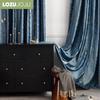 1 PC LOZUJOJU 80% Blackout Curtains Home Decor Upscale Luxury Shade Living Room Bedroom Home Decor