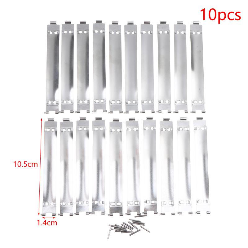 DIY Metal Kiss Clasp Lock Internal Flex Frame 10Pcs for Coin Purse Hinges Handmade Craft Bag Making Accessories