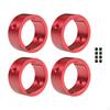 4 Pieces RC Aluminum Alloy Drive Cup Sleeves Replace Parts Sturdy Spare Easy To Install for