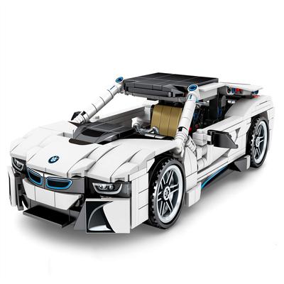 625 sztuk samochodów wyścigowych MOC Model klocków 1:14 City Sports Vehicle Supercar Cegły Prezenty Diy Zabawki dla dzieci Chłopcy