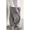 Embroidered - Loose Fit Hip Hop Style Casual Pants Men Streetwear