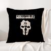 B-Bohse O-Onkelz Cushion Cover Summer Coolness Linen Fabric Double-Sided Printing Pillow Case Sofa Home Decor Gift