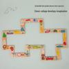Kindergarten Domino Idiom Puzzle Set: Educational Building Blocks for Kids Ages 3-6