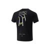 Li Ning Running Series Round Neck Pullover Comfortable Versatile Printed Letter Casual Simple Sports Short Sleeve T-Shirt Men T-Shirt ATSV087-1