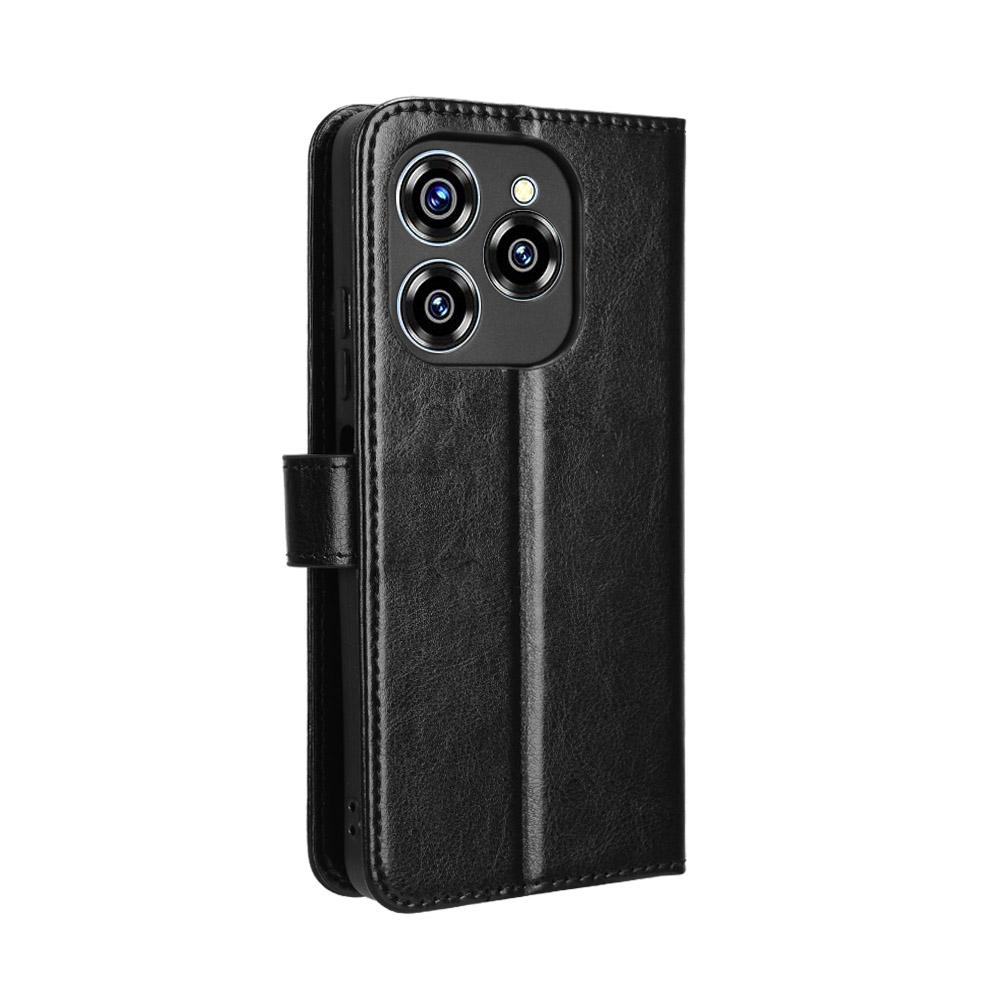Per Custodia a Portafoglio Oukitel C50 con Supporto e Scomparti per Carte – Cover Flip in Pelle Resistente agli Urti, alla Polvere, per Uso Intensivo Business