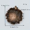 1Pc Creative Frog Leaf Design Coaster, Zinc Alloy Non-slip Heat-resistant Insulation Pad, Home Desktop Decoration Gifts