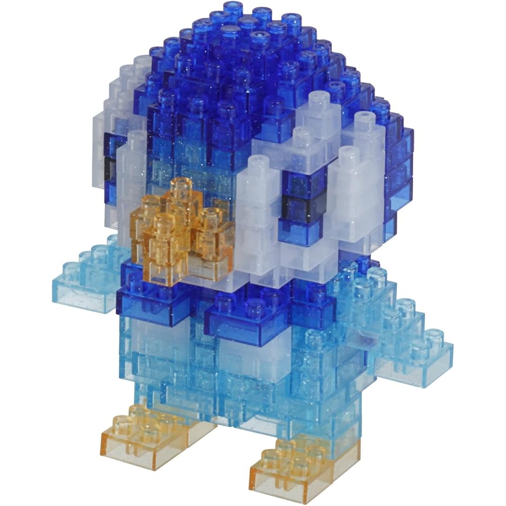 Kawada Nano Block Pocket Monster Piplup Brilliant Shining Version Building Set