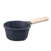 Kitchen Sauce Pan Prevents Stick Deepening Height   Stone Sauce Pot with Pour Spouts for Pouring Oil Milk Heating Frying
