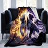 1pc Two Tigers Blanket, Soft Throw for Room Decor