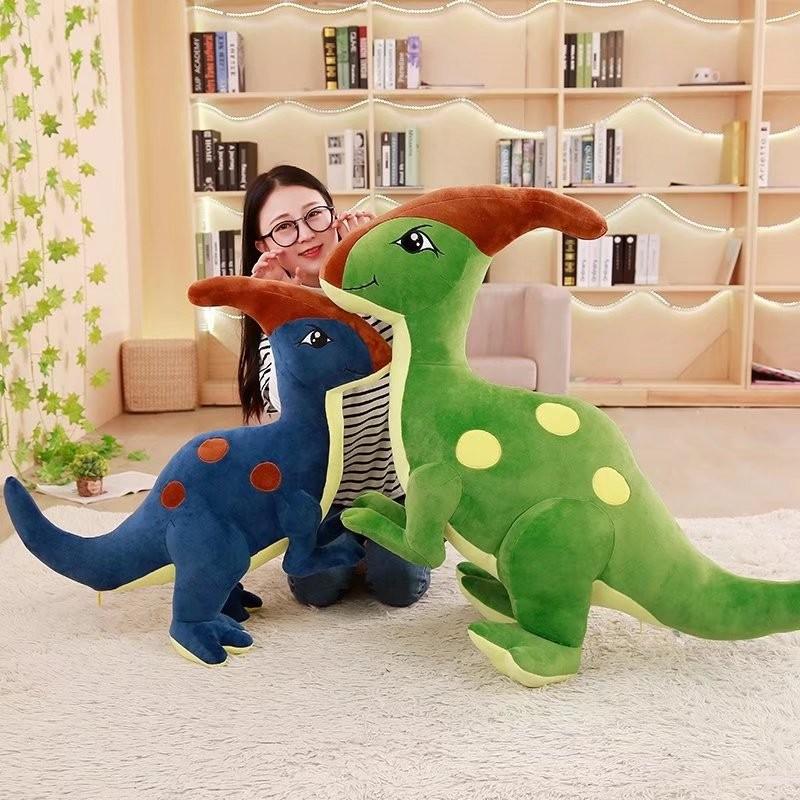 Doll Velociraptor Plush Toy Kid Design Cuddle Buddy Soft Pp Cotton Dinosaur Doll