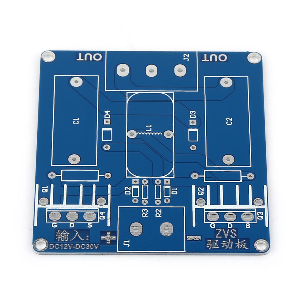 DC1230V ZVS Spulengenerator Teile Hochspannungs-Netzteil Treiberplatine Unmontiertes Set