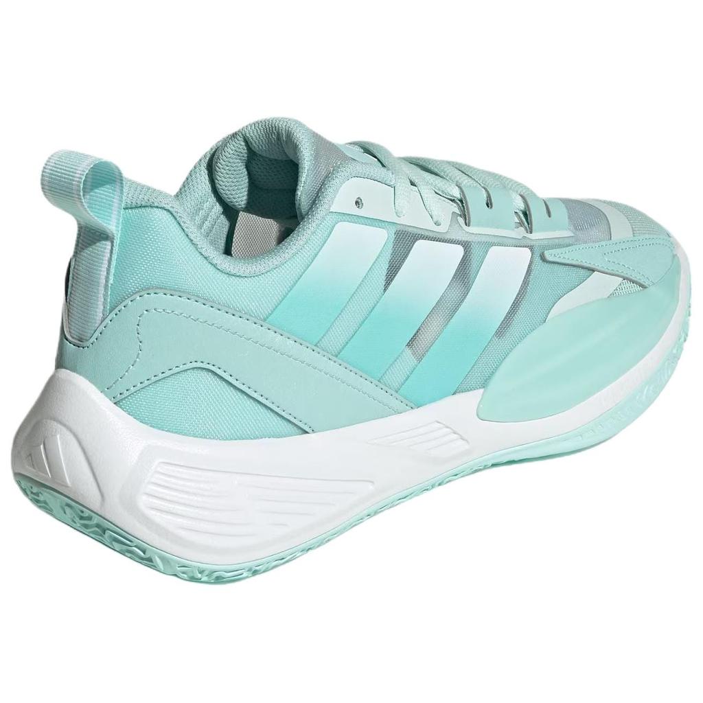 adidas XENOBURST Fabric Breathable Rebound Breathable And Resilient Low Top Basketball Shoes Unisex Mint Green JR4379