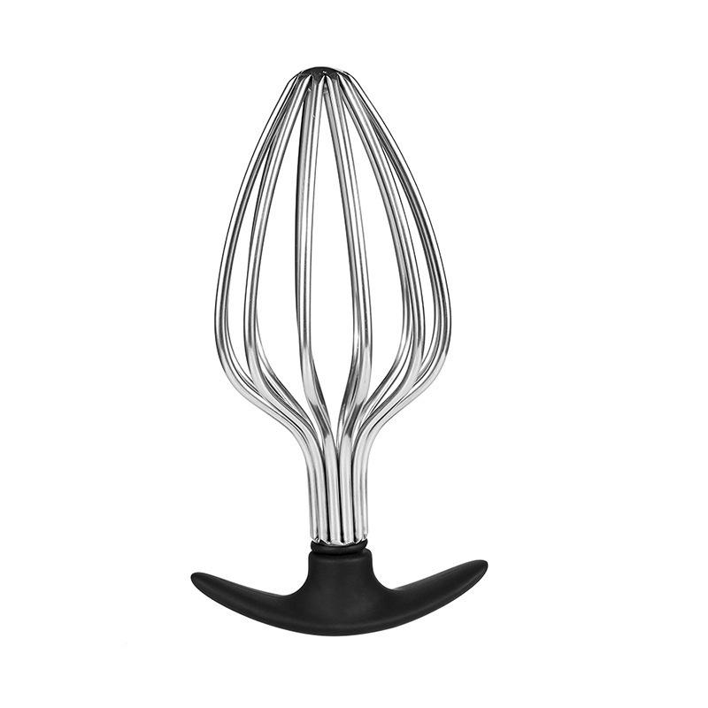 Metal Hollow Anal Plug for Self-Pleasure and Stimulation - Adult Sex Toy