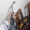 Heavy Duty Metal Pressure Washer Extension Wand 30°/90°/120° Bend Heads 1/4" Quick Connect - Multi-Scene Cleaning Accessory