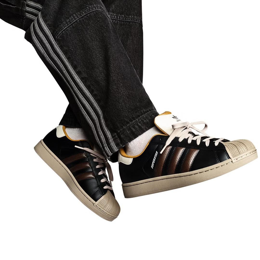 

Кроссовки Adidas SUPERSTAR II Классические холщовые, как у Короля Обуви Ань Юй, с Трехлистным Логотипом Adidas JP9187 35.5 чёрный