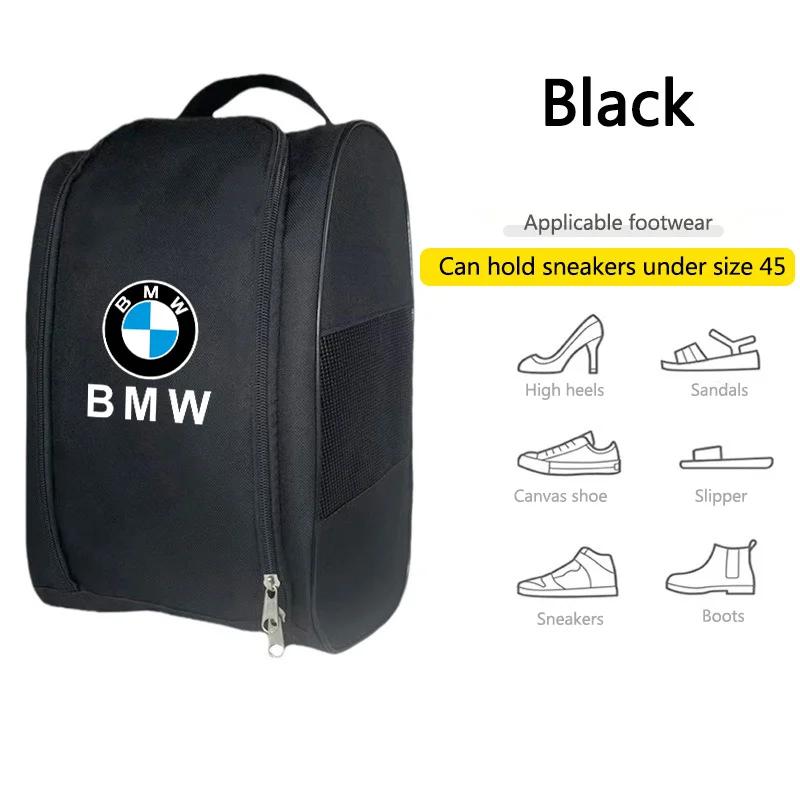 2025 Borsa per Scarpe da Auto Emblema Sneaker Organizzatore da Viaggio per Esterno Custodia Strumenti Per BMW F10 F30 E46 G28 G20 G30 E60 E39 G30