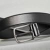 Buckle Dd Logo Embossed Cowhide Belt Black Dbbe6f045bk