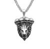 Pendant Necklace with Stainless Chain, Trendy Fashion Jewelry for Men Women
