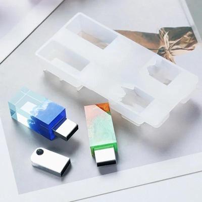 Imitation Mountain Silicone Mould Succulent Plants Small Craft Flower Planter Concrete Cement Clay Pot Mold for USB Flash Disk