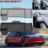 For Tesla Model Y Juniper 2025 2026 Model 3 Highland Dashboard Storage Tray Silicone Center Console Screen Rear Phone ETC Box