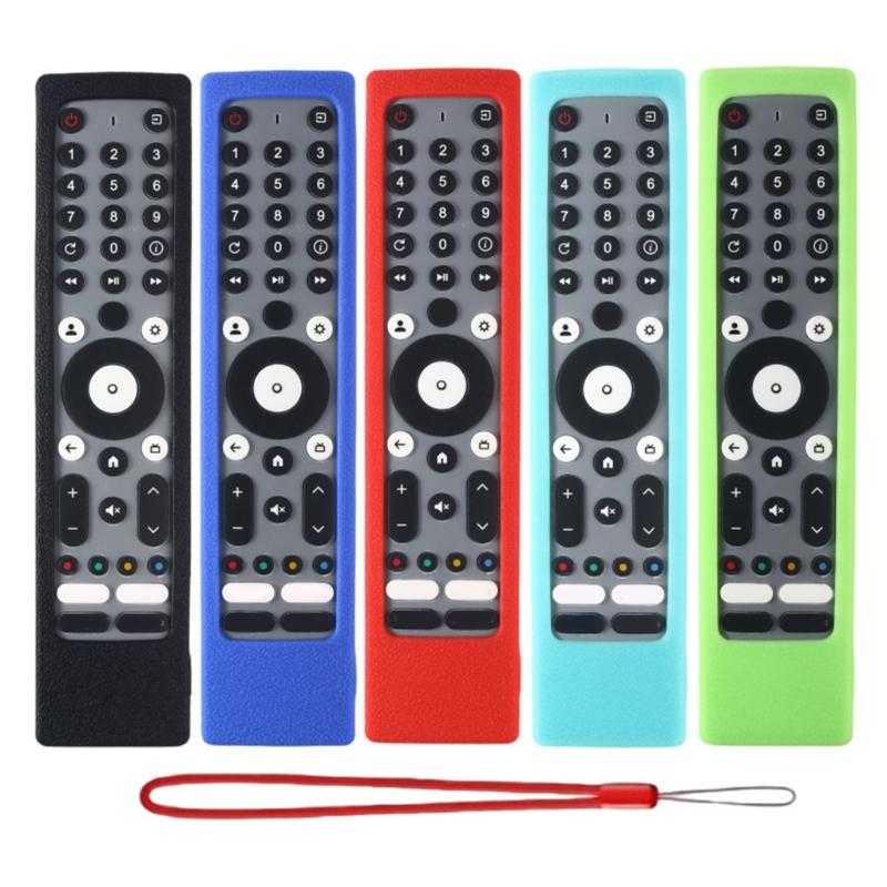 Durability Shockproof Silicone Cover For RMC3295 4K Voice Remote Case Sleeve With AntiSlip Grip Multiple Color Option