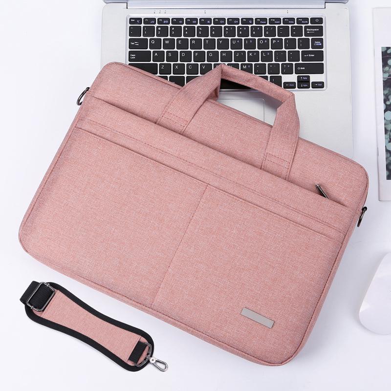 Stoßfeste Schulter- & Messenger-Laptoptasche (13-17 Zoll) - Mehrzweck-Handtasche & Geschenktasche