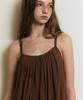 GREENBUTTER Embroidery Rayon Dress (Brown)