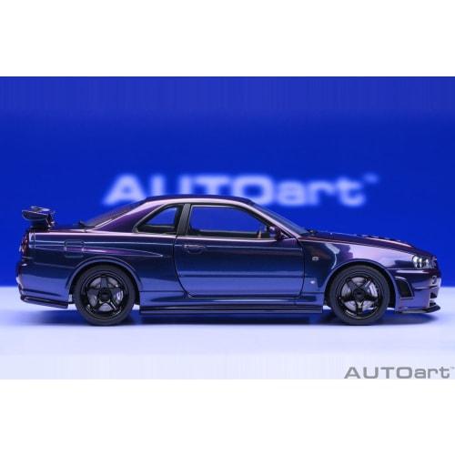 AUTOart 1/18 Scale Nismo R34 GT-R Z-tune Midnight Purple III Finished Product