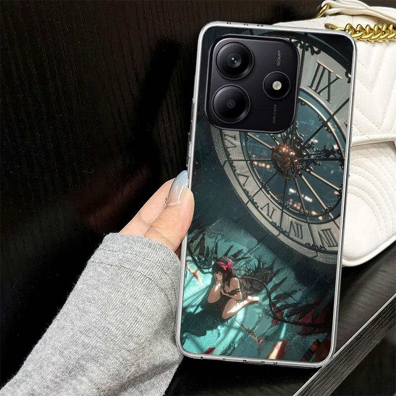 Madoka Magica Homura Case for Xiaomi Redmi Note 14 13 12 11 Pro Plus Phone Cover 14S 12S 11S 11E 11T 10S 10 9S 9 Silicone Funda
