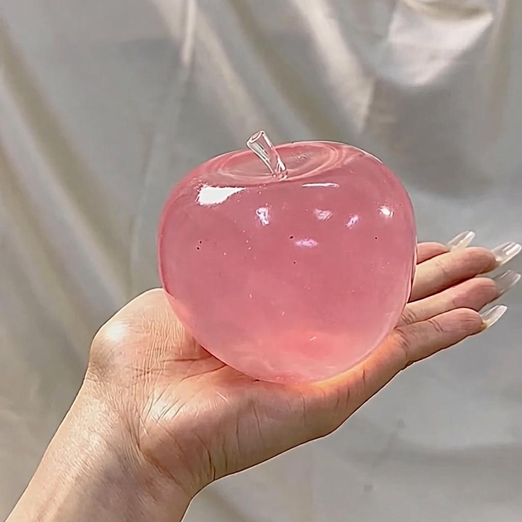 Quetschiger Grüner Apfel Stressball Weiches Fidget Sensorisches Spielzeug Für ADHS Langsamer Rückprall Quetschspielzeug Für Alle Altersgruppen Weihnachtsgeschenk