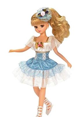 Kleid Crystal Skates Licca-chan LW-13