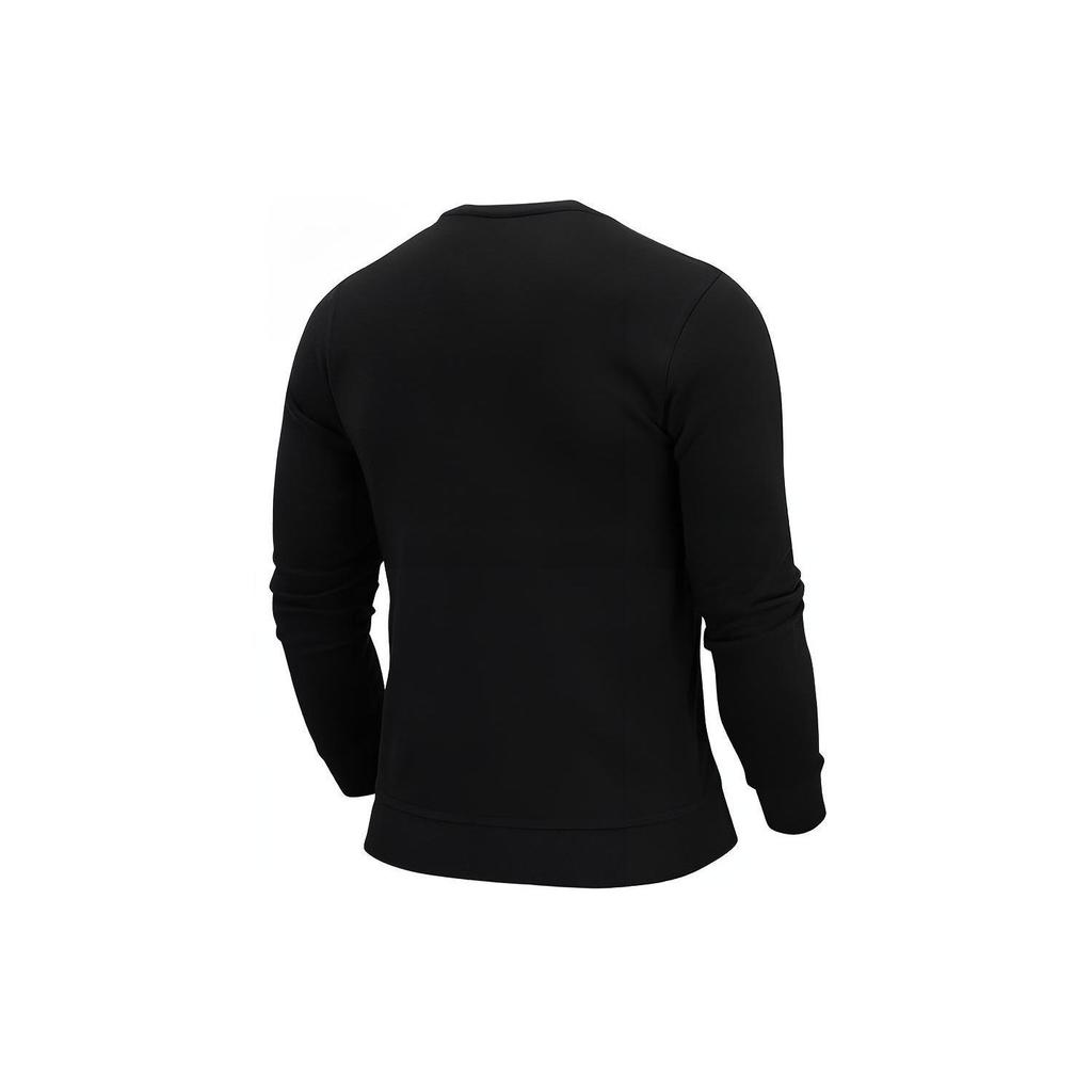 Nike Sportswear Logo Print Pullover Sweatshirt Men Tops Black DO1740-010