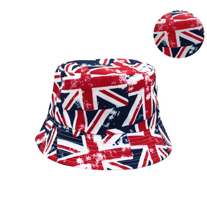 Union Jack Reversible Bucket Hat For British Style Lovers Protect Your Head With Flag Charm