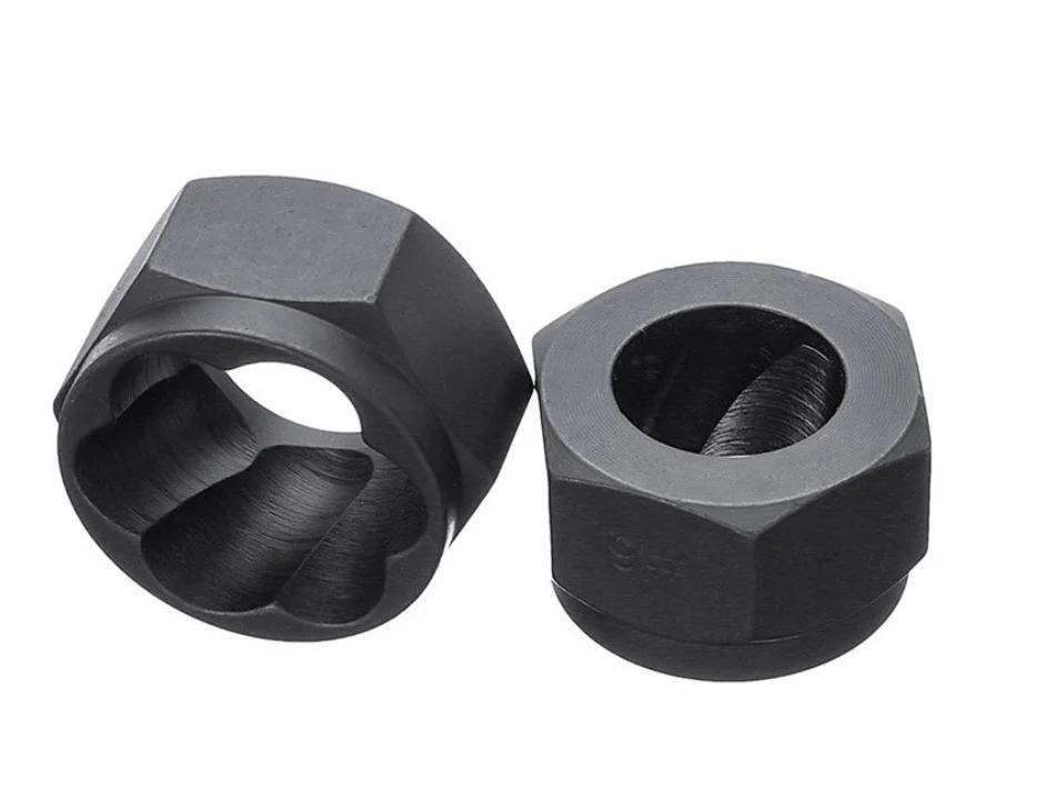 New 10Pcs/Set Bolt and Nut Extractor Complete Set of Remover Damages Rusty Socket Wrench Tool for Vehicle