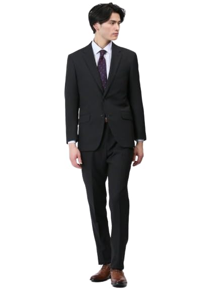 Takakyu Comfortable Stretch Suit with and Diagonal and Odor Regular 110011803118433 Men's 4-Way Vertical, Horizontal, Stretch, Washable,