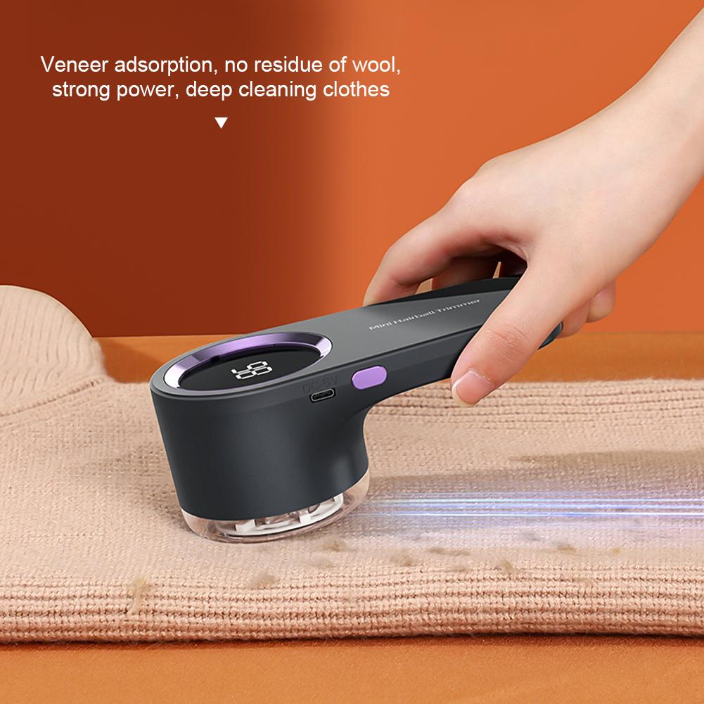 USB Rechargeable Lint Remover for Clothing LED Digital Electric Pellet Fluff Remover Fuzz Fabric Shaver Sweater Dropshipping