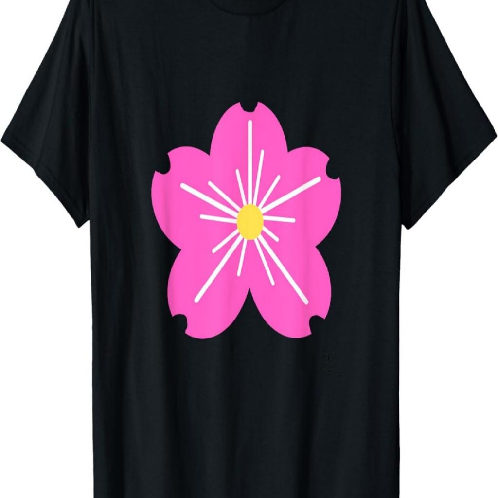 Digitales Kirschblüten-T-Shirt