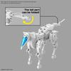 BANDAI SPIRITS 30MM Exavicle (Horse Mech Ver.) [White] 1/144 Scale Color-Coded Plastic Model Kit, Small Size