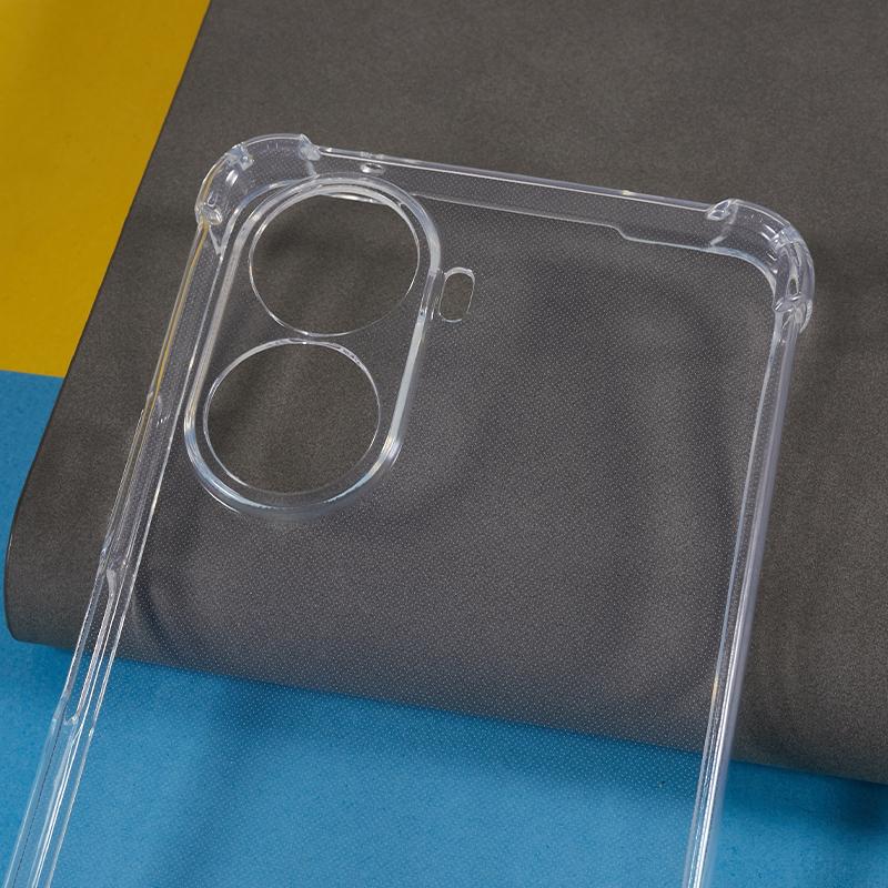 For Huawei nova 10 SE 4G Soft TPU Phone Case Transparent Reinforced Corner Phone Cover