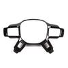 METYOUCAR Steering Wheel Frame for Land Rover Defender Steering Wheel Cover Steering Wheel Decoration Steering Wheel Button Trim Decoration ABS Easy